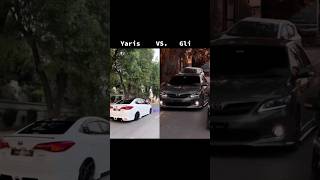 Toyota Yaris VS Gli challenge [upl. by Eenej605]