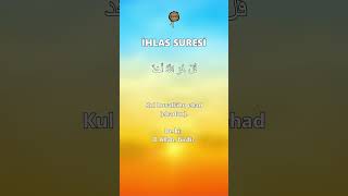 İhlas Suresi [upl. by Nirtak]