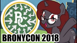 BronyCon 2018 Announcement and Schedule  TheLostNarrator [upl. by Milissent]