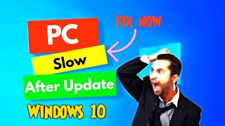 Make Laptop Faster  Windows 10 Slow After Update Fixed [upl. by Andriana298]