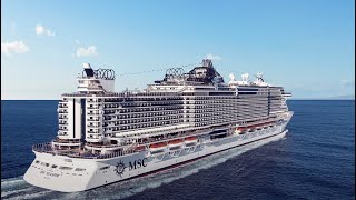 1  Crociera MSC Seaside  Agosto 2021  Genova [upl. by Aicinet423]