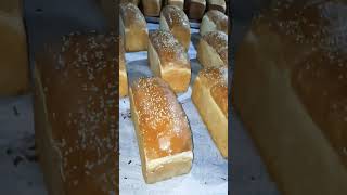 Bread Making in bakery food mianmuzammil yummybakery shortvideo [upl. by Ardnahcal]