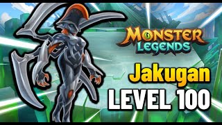 Jakugan Level 100 Legendary Monster Legends [upl. by Zerat]