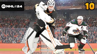 NHL 24 Goalie Be a Pro 10  quotGOALIE GOALquot [upl. by Mayworm]