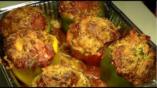 The Best Stuffed Peppers Recipe How To Make Stuffed Bell Peppers [upl. by Anuahsat865]