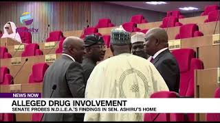 Alleged Drug Involvement Senate Probes N D L E A ’S Findings In Sen Ashiru’s Home [upl. by Sitarski]