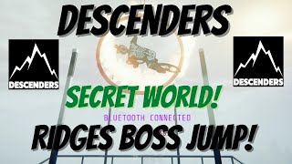 Descenders  Ridges Boss Jump  Fire Ring  Did I make the Boss Jump Secret World [upl. by Novaj354]