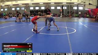 UWW Cadet Freestyle 4145 KG Richard Fedalen Warhawks Vs Stevo Poulin Journeymen [upl. by Mannos]