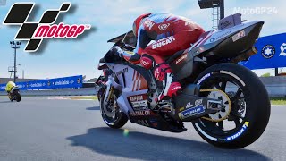 MotoGP 24  San Marino Grand Prix Gresini Racing MotoGP Team Gameplay on Xbox Series S [upl. by Wemolohtrab]