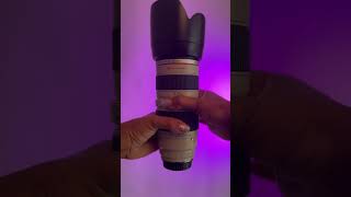 Canon EF 70200mm f28L USM Telephoto Zoom Lens Review [upl. by Georgeta]