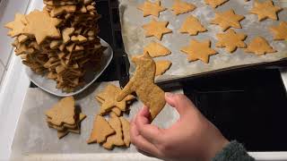 Gingerbread cookies Pepparkakor [upl. by Haret]