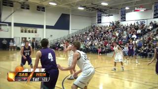 Nemaha Central  Sabetha Preview  Boys Basketball 2015 [upl. by Ynahteb]