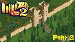 Roller Coaster Tycoon 2 Walkthrough Part 3 Crazy Castle [upl. by Marquis]