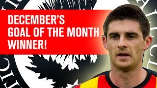 December SPFL Goal of the Month Winner Partick Thistles Kris Doolan [upl. by Iolande158]