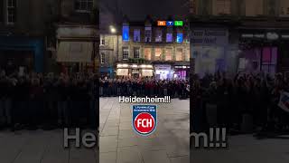 HeidenheimFans in Edinburgh [upl. by Ecnarf788]