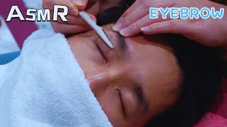 ASMR Eyebrows Trimming amp Shaping Treatment No Talking Sleep Relaxation [upl. by Ahsirat]