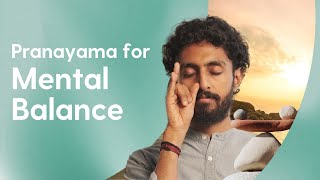 Guided Pranayama for Inner Balance  10 mins  Beginner Level [upl. by Edrick422]