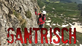 Via ferrata GANTRISCH Klettersteig in Natur Park Gantrisch Berner Alpen [upl. by Ellehcar]