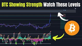 Bitcoin Showing Strength As It Pumped To The Range High These Levels Are Very Important [upl. by Threlkeld547]