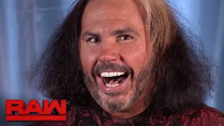 Matt Hardy vows to “delete” Bray Wyatt Raw Dec 4 2017 [upl. by Ellenet270]