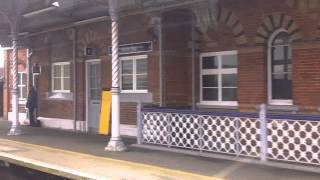 Herne Bay Station Kent  arrival and departure west [upl. by Aya549]