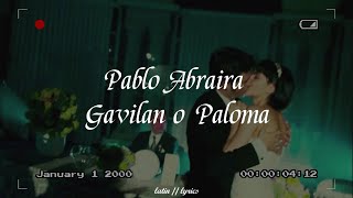 Gavilán o Paloma  Pablo Abraira  letra [upl. by Caril443]