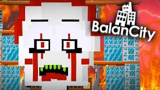 Theres a SCARY CLOWN in my BALANCITY Balancity Gameplay [upl. by Suinuj]