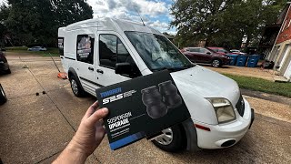 Fix a bouncy ride on the work van with timbren suspension upgrade system2012 ford transit connect [upl. by Gittle935]