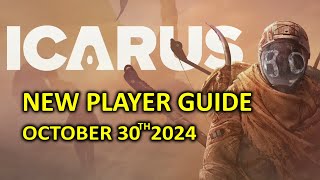 Beginners Guide 2024  Icarus Survival [upl. by Shamus274]