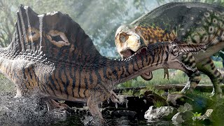 A Lumbering Giant  Life of a Spinosaurus  Path Of Titans [upl. by Ellingston]