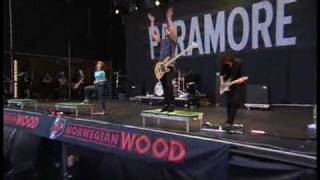 Paramore  Misery Business Norwegian Wood 2008 [upl. by Latsyrhk263]