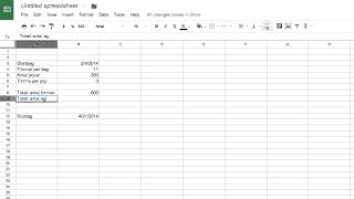 Räkna arbetsdagar i kalkylblad [upl. by Naashom548]