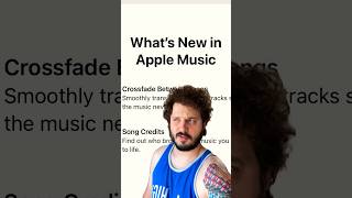 Audio crossfading is “new” now Really Apple iphone apple applemusic [upl. by Annora]