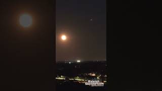 Falcon 9 launch seen from Raleigh October 18 2024 [upl. by Primalia687]