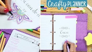 ¡Cumple tus objetivos con esta agenda Crafty Planner amp Mandalas ✄ Craftingeek [upl. by Gwen]