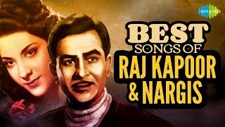 Top 20 songs of Raj Kapoor and Nargis  Pyar Hua Iqrar Hua  Ramaiya Vastavaiya  Yeh Raat Bheegi [upl. by Nyladnarb552]