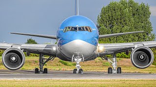 30 SUPER CLOSE UP TAKEOFFS and LANDINGS  Amsterdam Schiphol Airport Plane Spotting AMSEHAM [upl. by Enicar54]