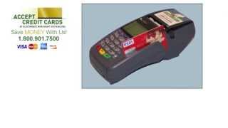 How to swipe a credit card sale on the Verifone Vx510LE credit card terminal [upl. by Mur]