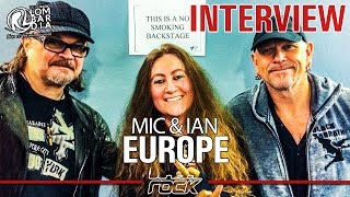 EUROPE  Mic amp Ian videointerview Linea Rock 2017 by Barbara Caserta [upl. by Imekawulo162]