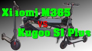 Test Kugoo S1 PLUS vs Xiaomi M365 Xiaomi lepsze Kugoo Xiaomi S1Plus M365 [upl. by Bust44]