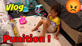 VLOG  Préparation des VACANCES  LES FILLES PUNIES  pour de vrai E GÂTEAU de MAMAN [upl. by Noirrad773]