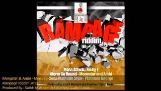 Mongstar amp Ambi  Merry Go Round  Rampage Riddim  SLU Soca 2013 [upl. by Olney]