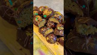 Dubai Chocolate Balls chocolate asmr asmrsounds dubaichocolate shorts satisfying [upl. by Adlesirc]