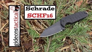 Schrade SCHF16 Neck Knife Review Best 20 Spent [upl. by Rodl]