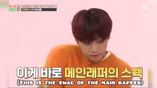 The Boyz New and Sunwoo Dissing Each Other on Idol Room [upl. by Aliekahs]