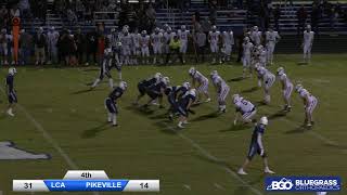 LCA vs Pikeville  High School Football [upl. by Aenyl230]