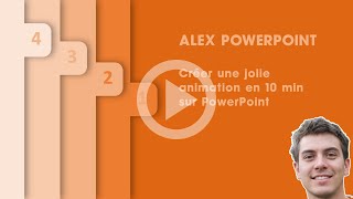 Comment faire une Animation Design sur PowerPoint [upl. by Eissirk]