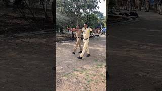 MAHARASHTRA POLICE RECRUITS DRILL PTC SITE policebharti upscaspirants maharashtrapolice [upl. by Yun]