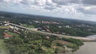 Bandaranaike International Airport Colombo airport Landing Best Video 2 in HD [upl. by Huxley]