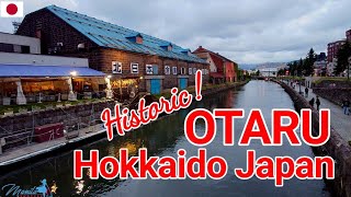 OTARU  HOKKAIDO JAPAN AUTUMN 2024 4K walkthrough manilashopper [upl. by Irreg]